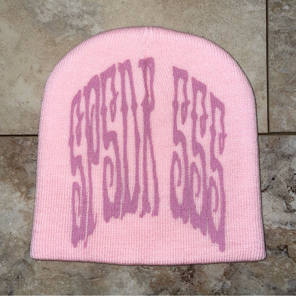 Spider Worldwide Sp5der Longlegs Beanie Pink FW21 Brand New